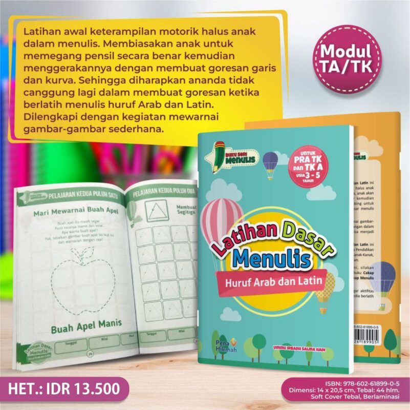 Ladmal Latihan Dasar Menulis Huruf Arab dan Latin